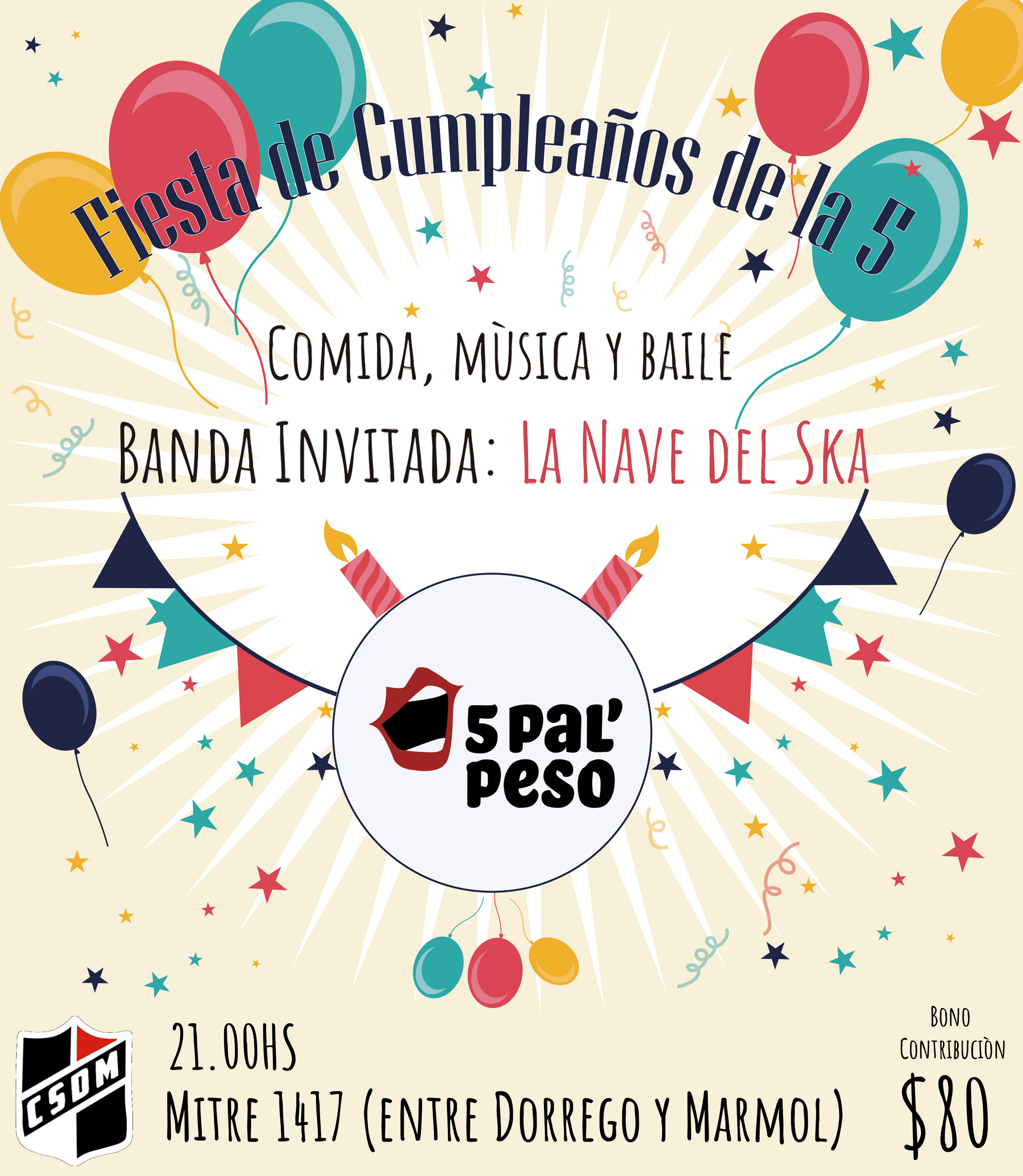 CumpleaÃ±os de la 5 