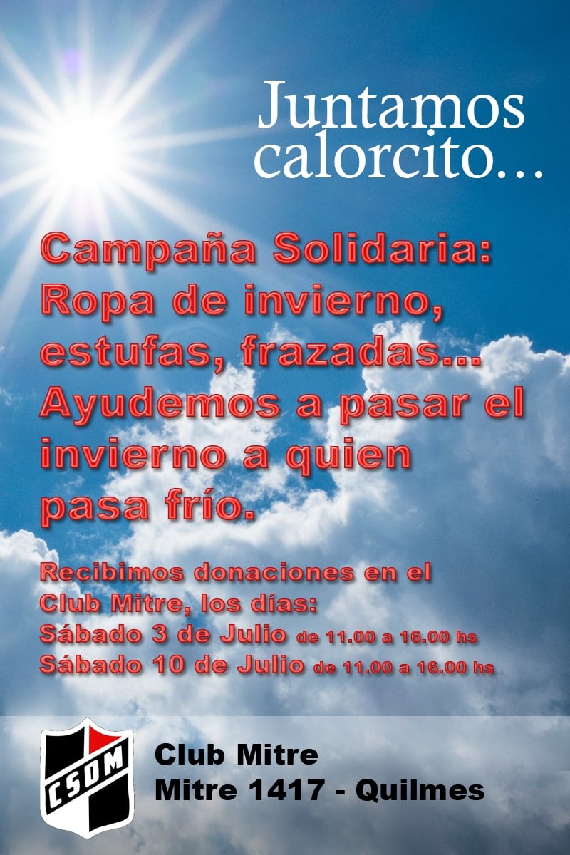 Juntada solidaria 