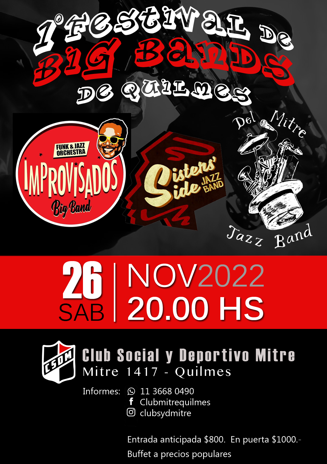 1Âº Festival de Big Bands de Quilmes 