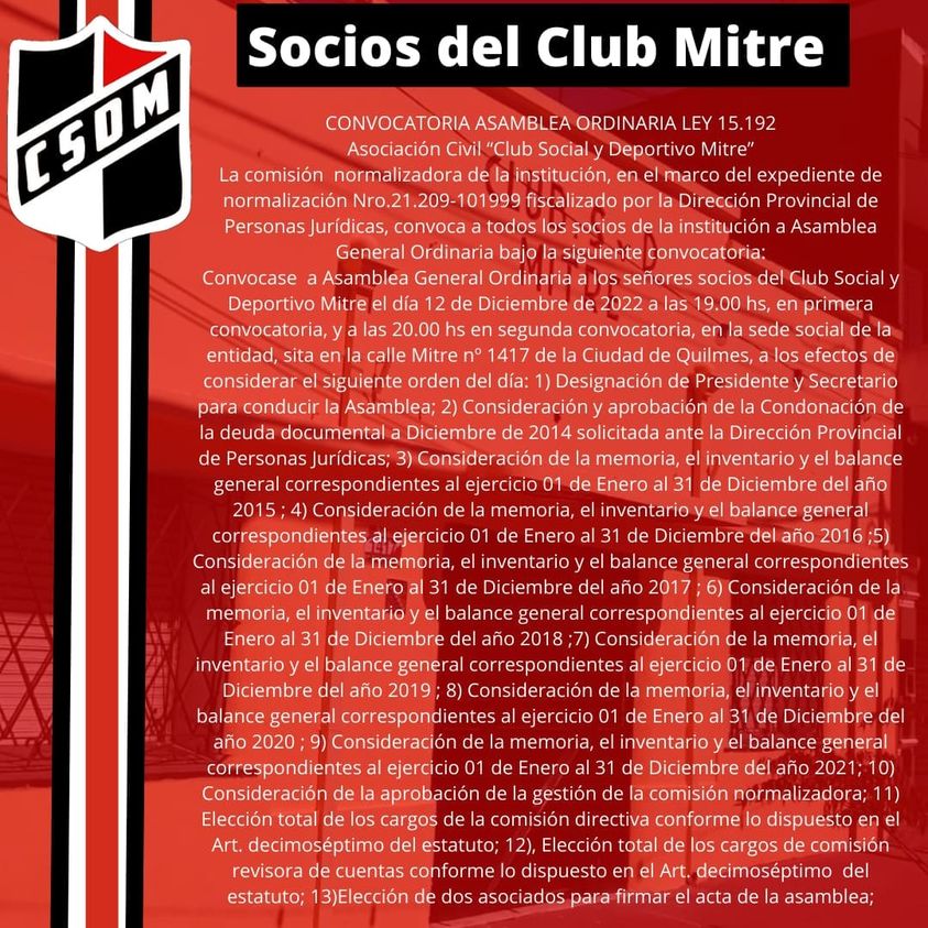 Asamblea general de socios 