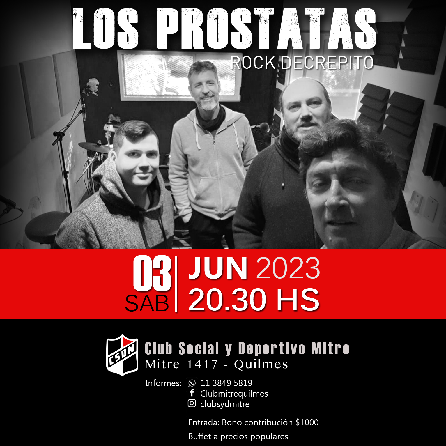 Los Prostatas - Rock decrepito 