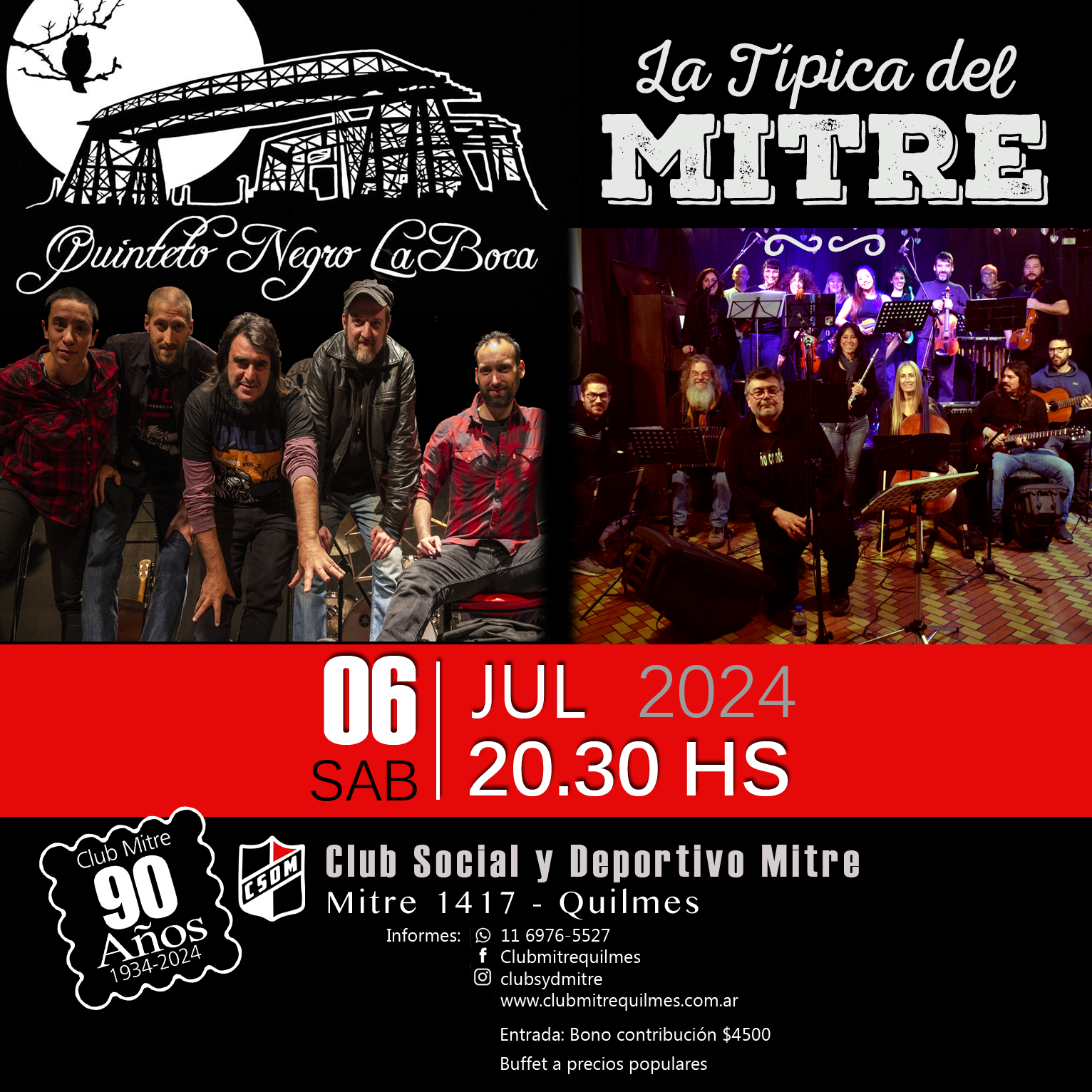 Quinteto Negro La Boca - Tipica del Mitre 