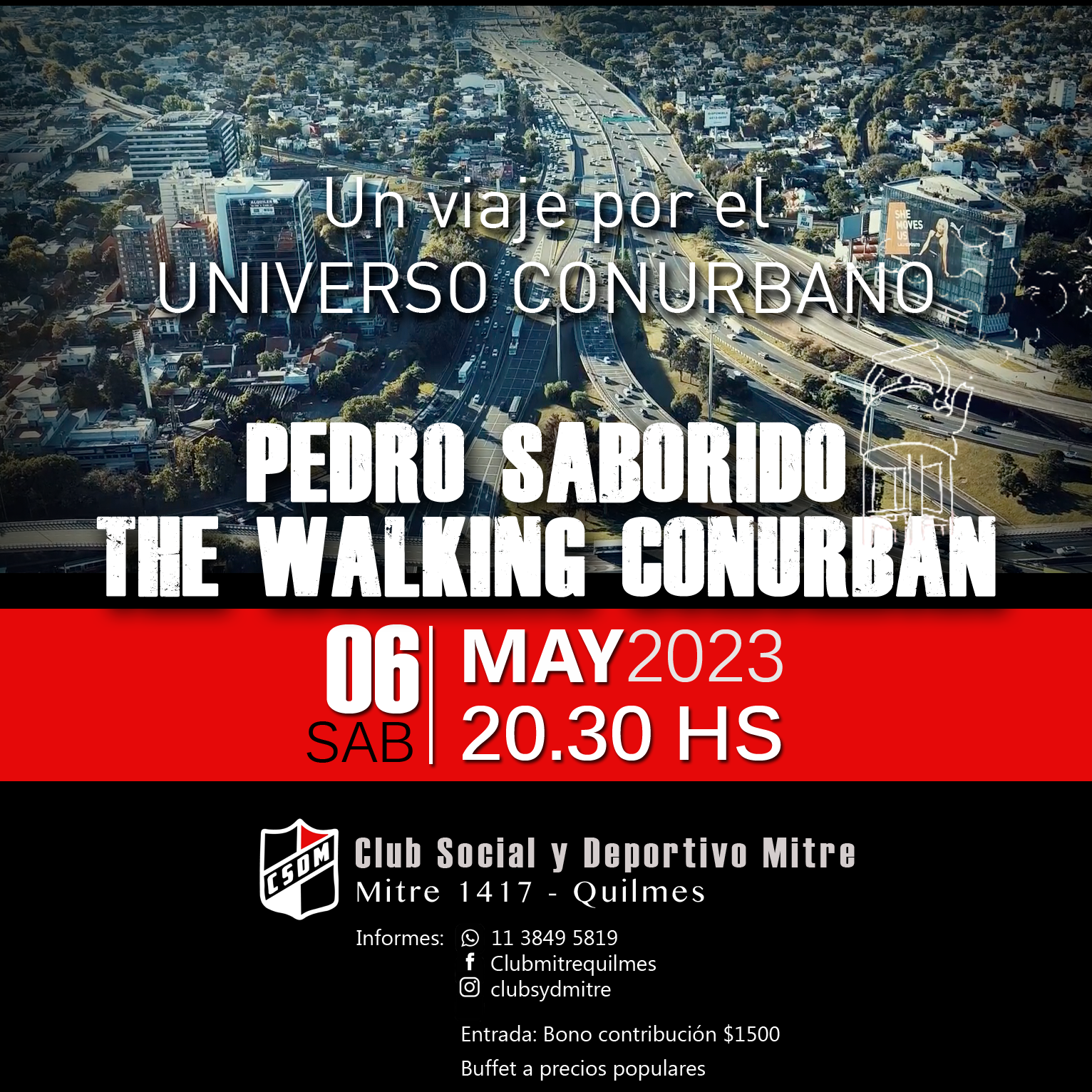 Pedro Saborido / Thw Walking Conurban 